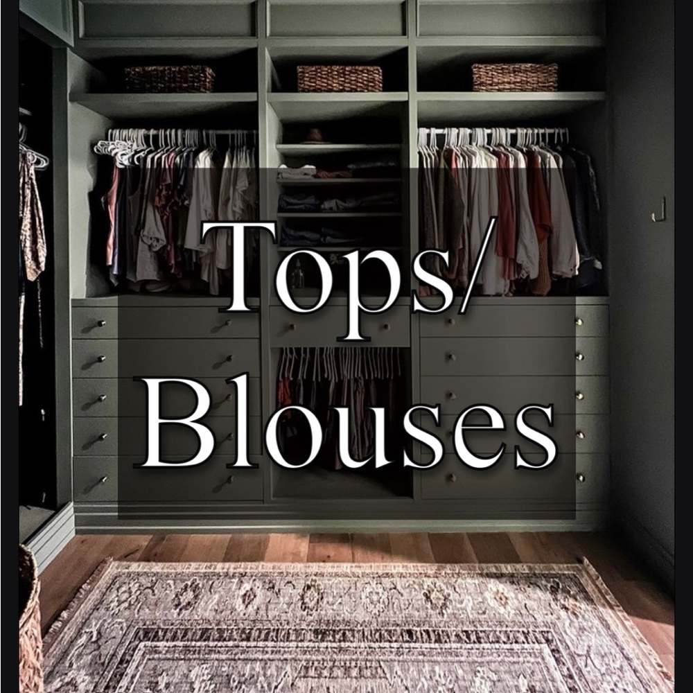 ✨Blouses, Tops, Long Sleeves, Short Sleeves, etc.✨
